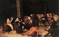 Hals, Frans - Harmen Peasants At A Wedding Feast